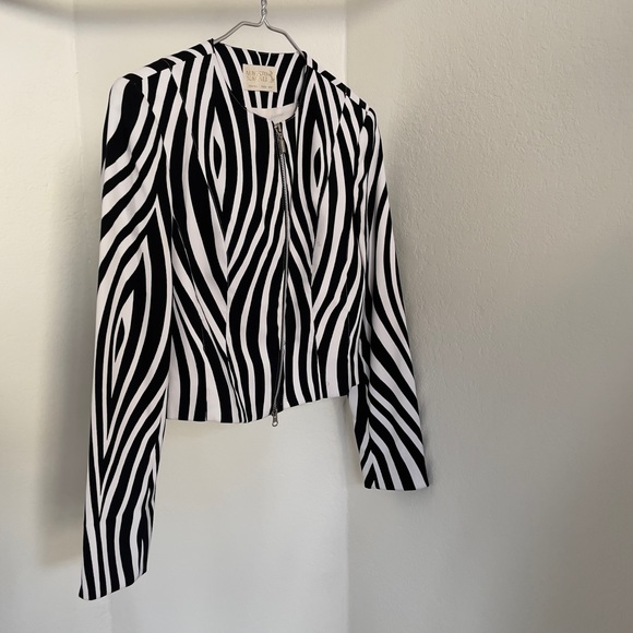 Alberto Makali Zebra Crop Jacket - Picture 3 of 13